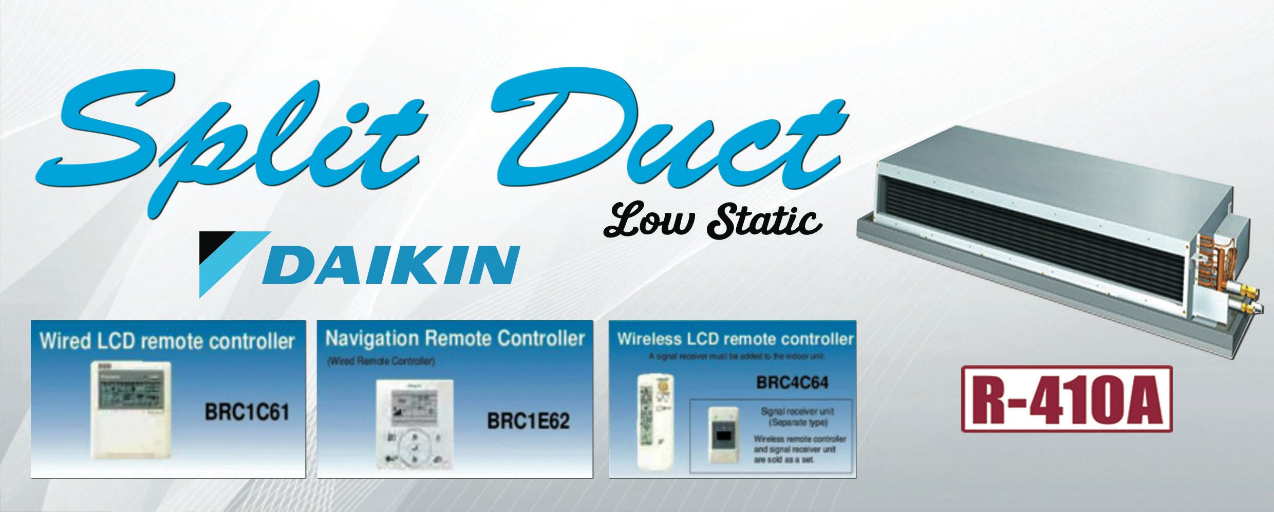 AC SPLIT DUCT DAIKIN PK LOW STATIC DAIKIN AIRCONDITIONER