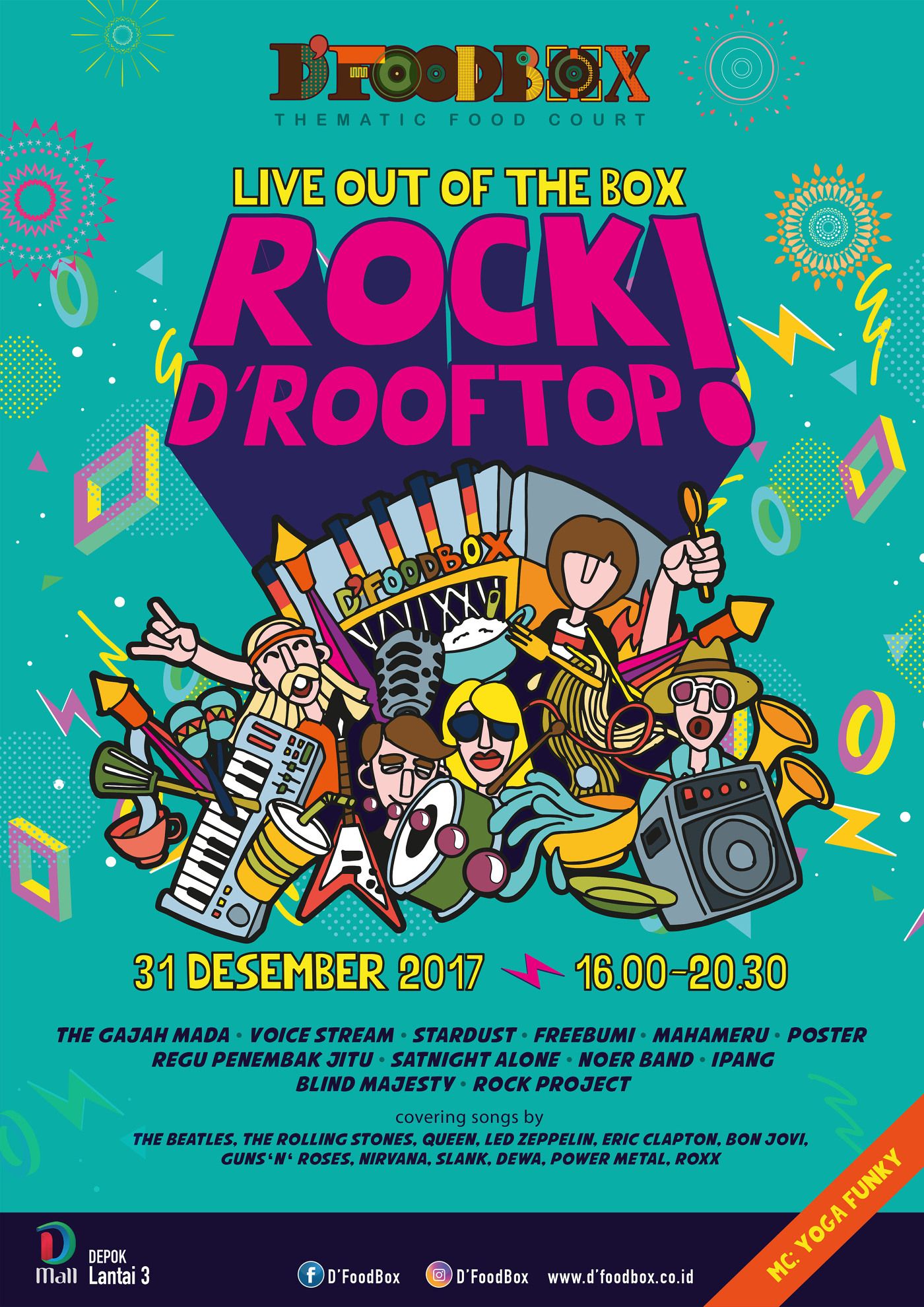 Rooftop Rock Event Tahun Baru