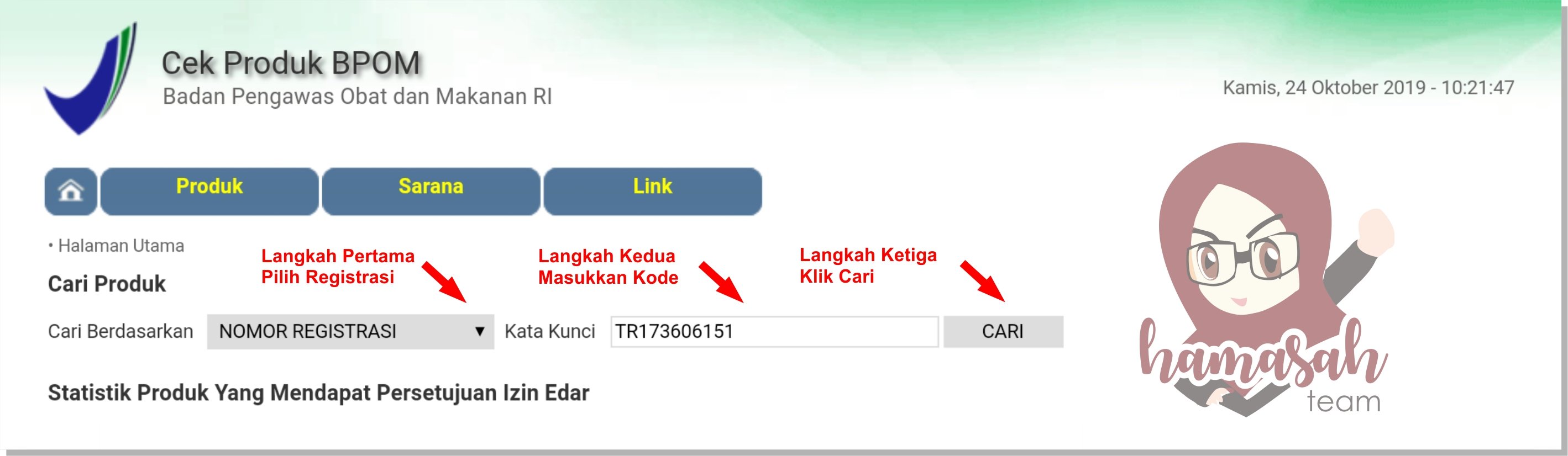 Cara Cek Nomor Bpom Produk Sr12