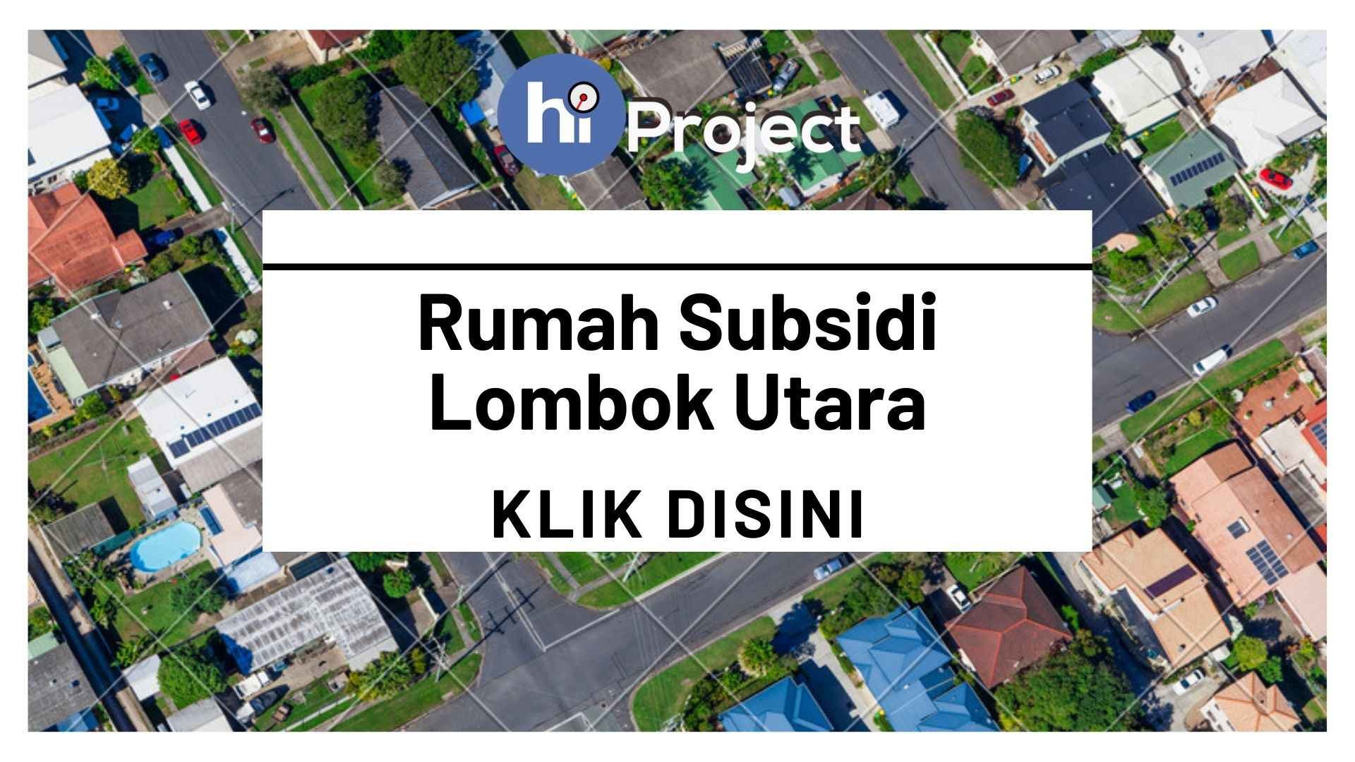 Rumah subsidi di Lombok Utara