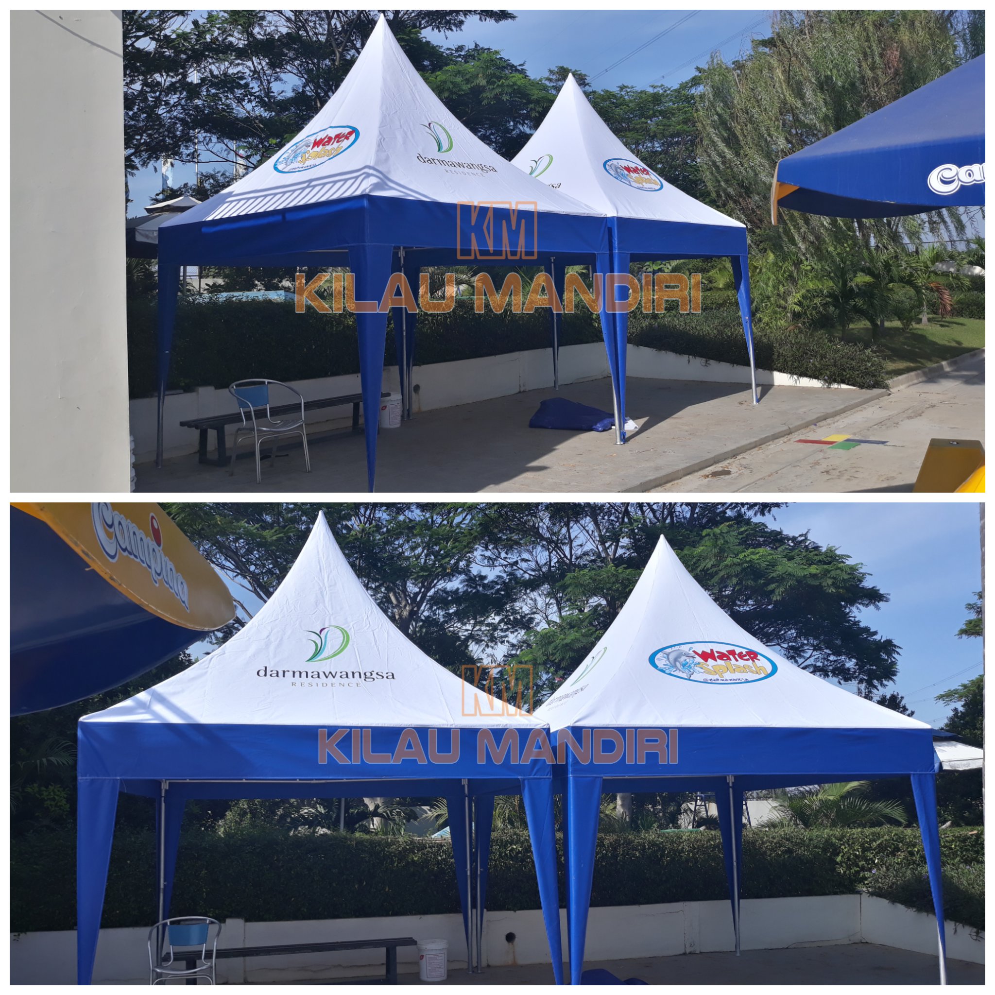 Produksi Tenda, Tenda Kolam Renang, Jual Tenda Kerucut, Produksi Tenda