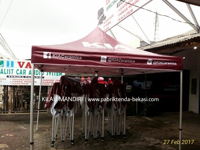 Tenda Lipat Premium Tenda Lipat Hexa  Tenda KIA Ceramics 