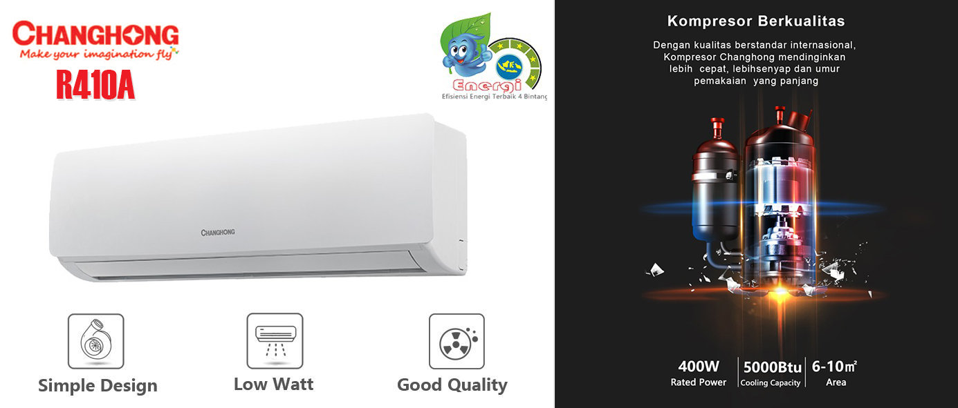 AC SPLIT CHANGHONG Bandung Ac Shop