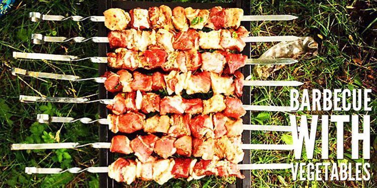 BARBECUE WITH VEGETABLES