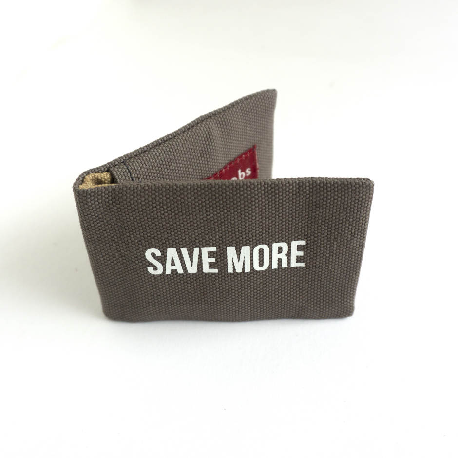 Card Holder / Tempat Kartu Save More - Charcoal