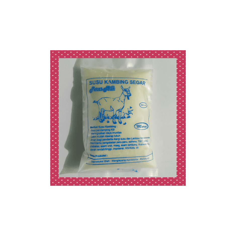 SUSU KAMBING MURNI 200 ML HARGA GROSIR