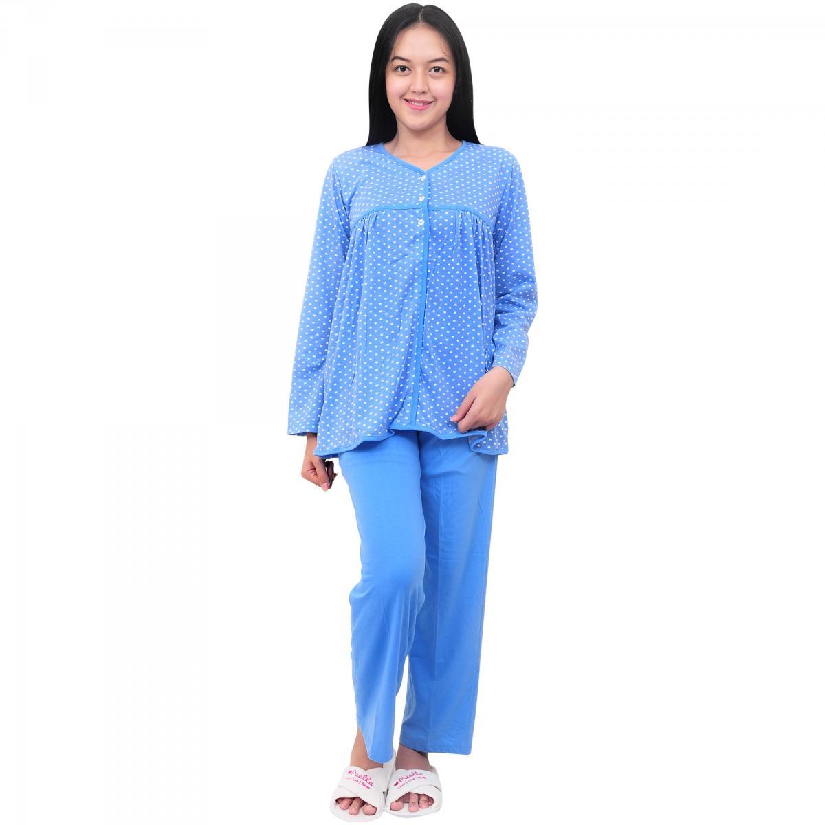 Piyama Puella pl21 1 puella piyama biru Piyama Puella pl21 1 puella piyama biru