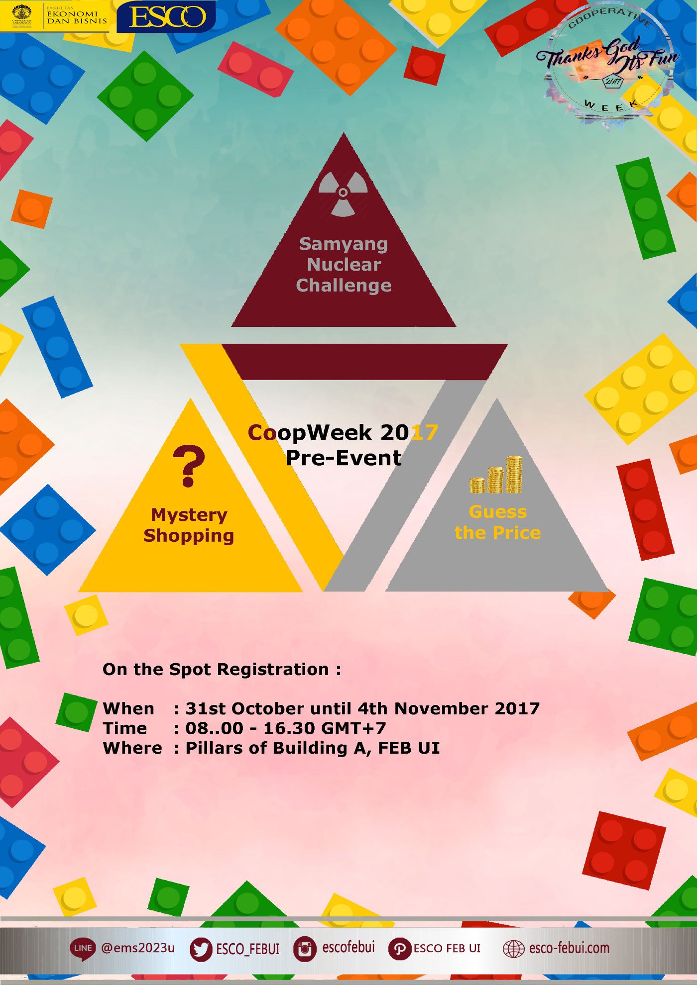 Pre-Event CoopWeek 20117