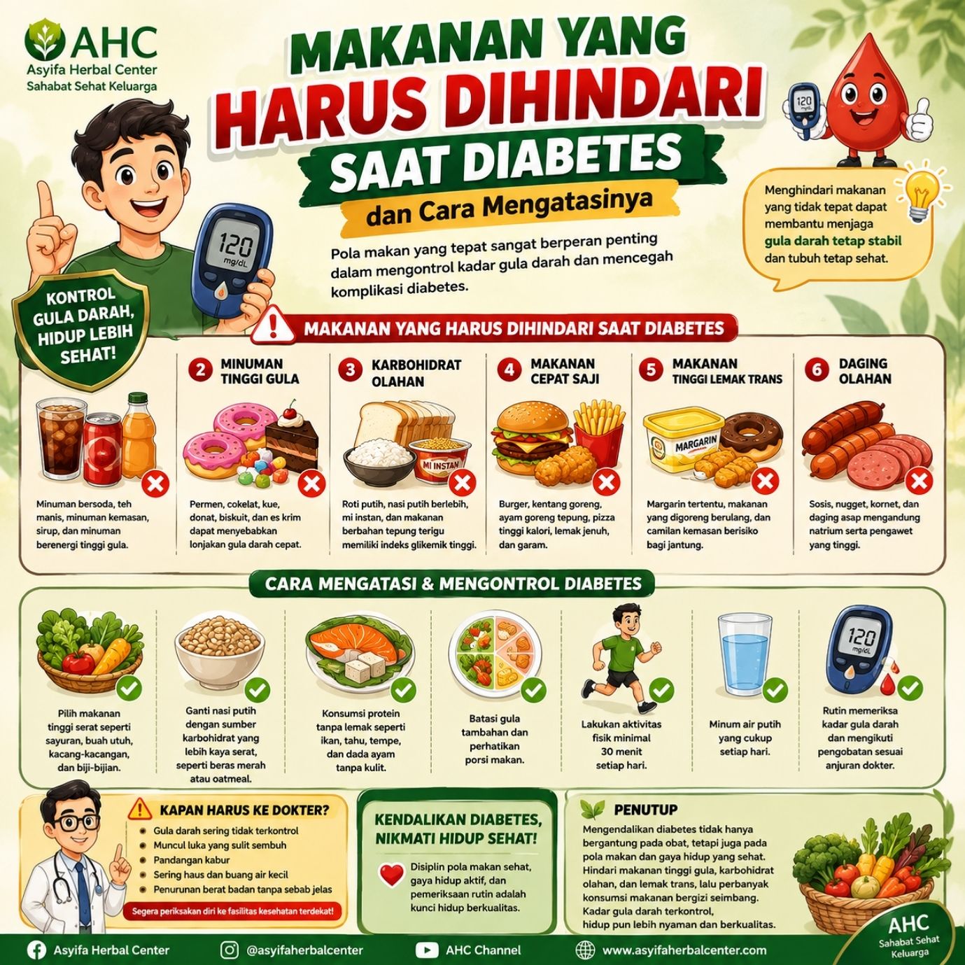 Makanan yang Harus Dihindari Saat Diabetes dan Cara Mengatasinya