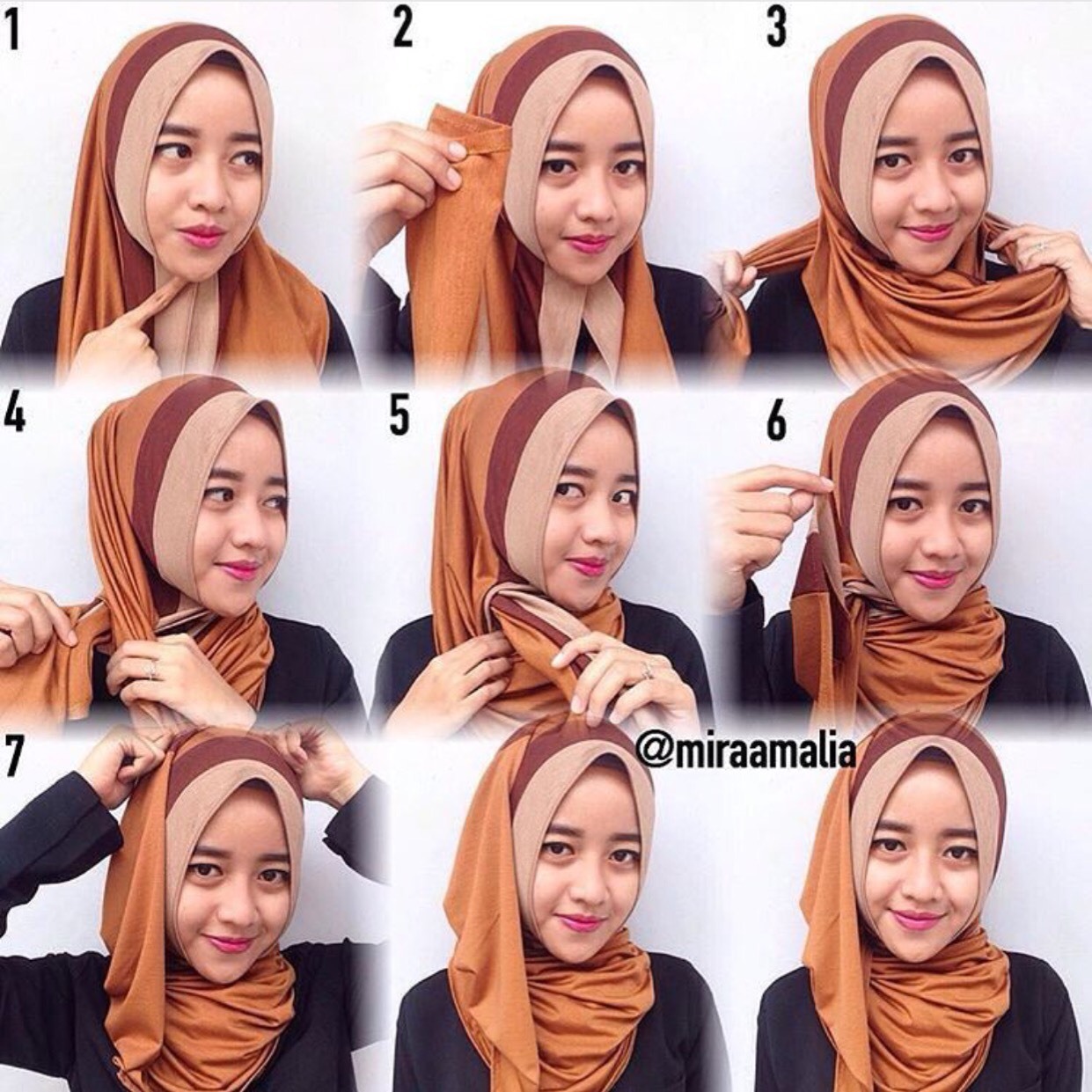 Hijab Pashmina Kaos