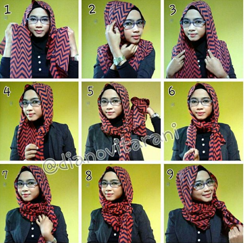 Mari Berhijab Tutorial Hijab Pakai Kacamata