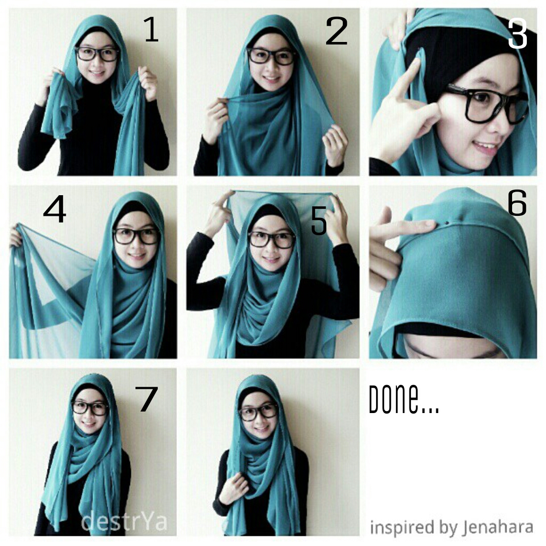 Tutorial Hijab Pashmina Daily