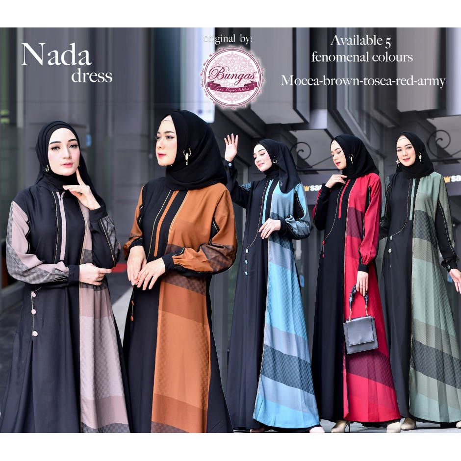 DRESS NADA ORIGINAL  BUNGAS FASHION
