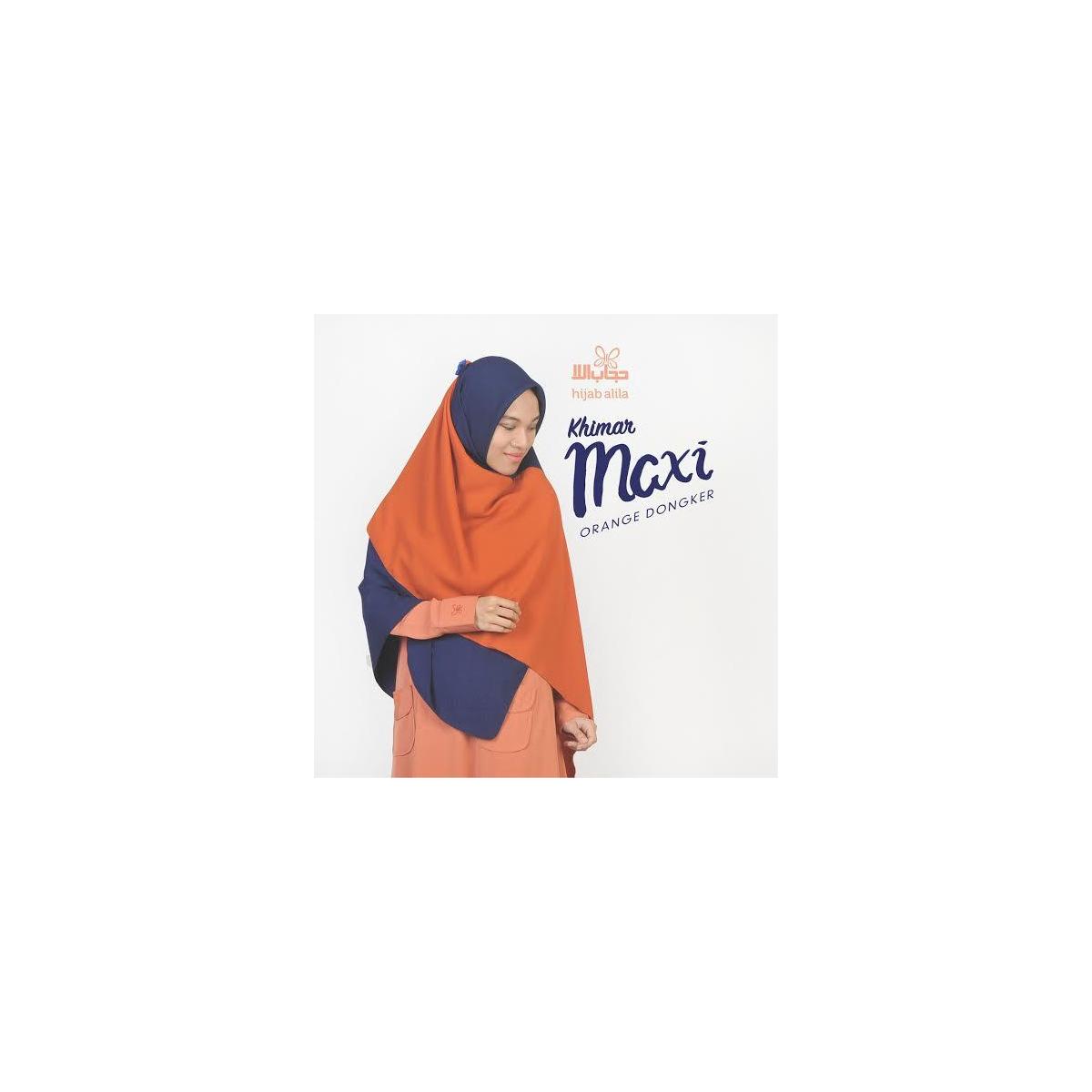 Maxi Orange Biru Dongker