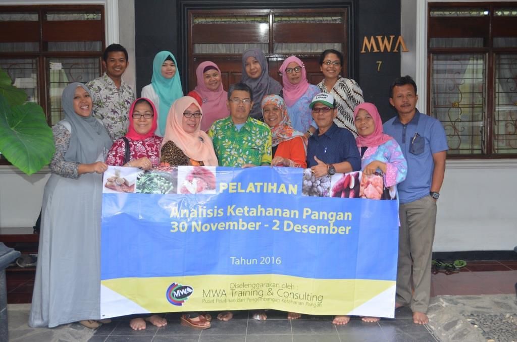 Pelatihan Analisis Ketahanan Pangan