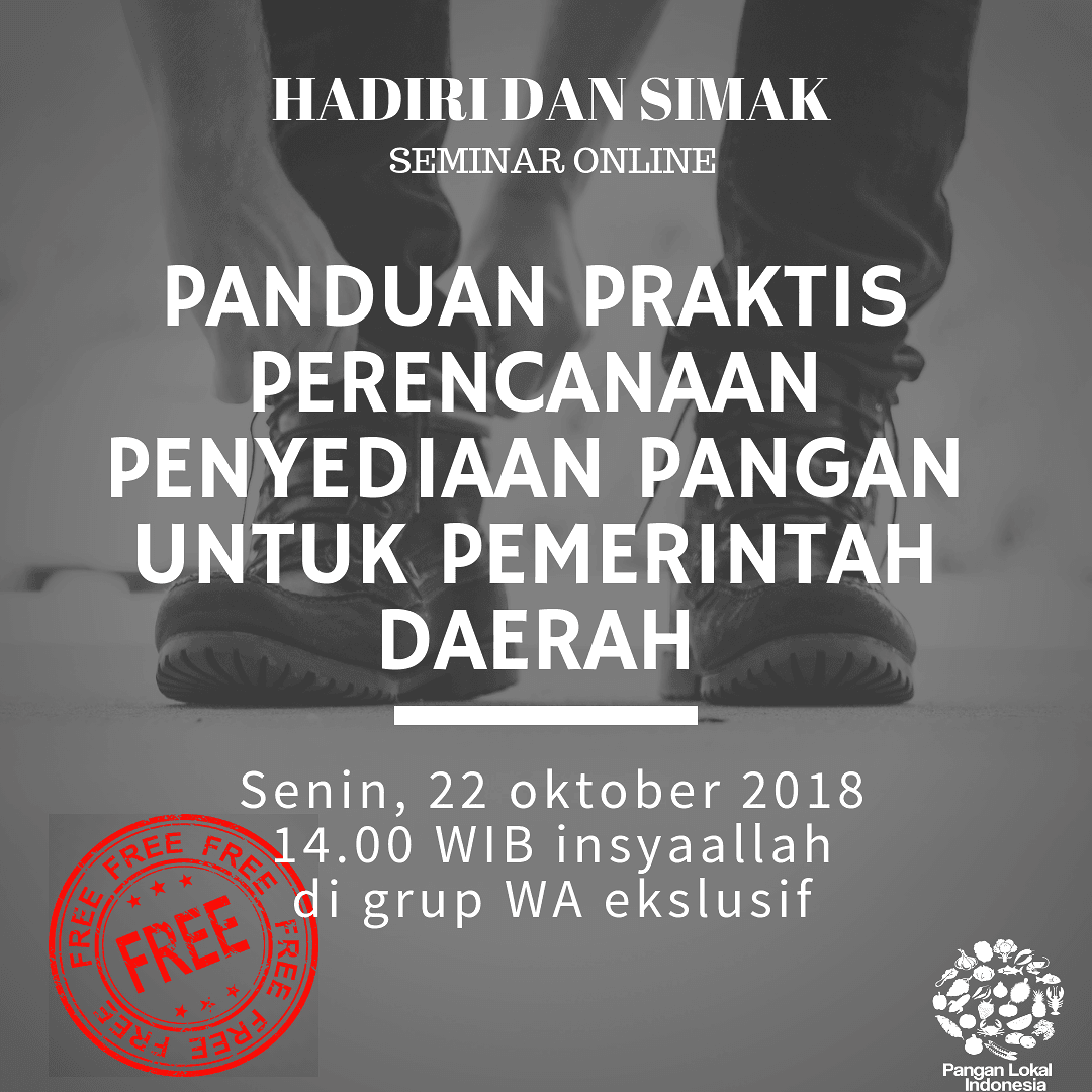 free ebook Panduan Praktis Perencanaan Penyediaan Pangan Wilayah untuk Pemerintah Daerah