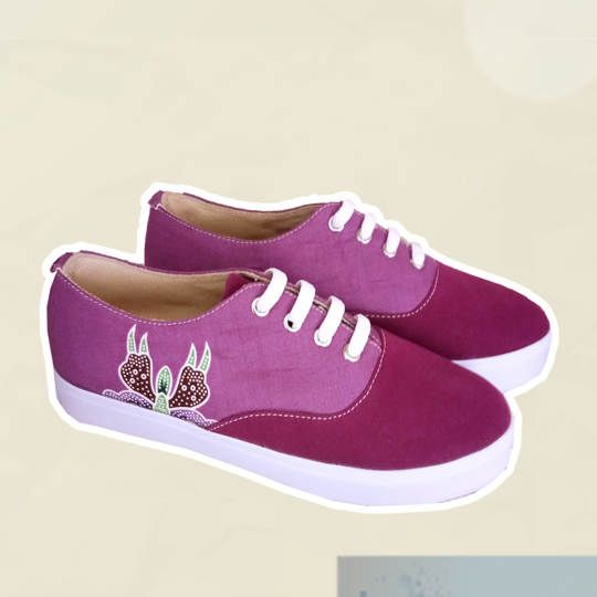 Sahira Purple Sneakers