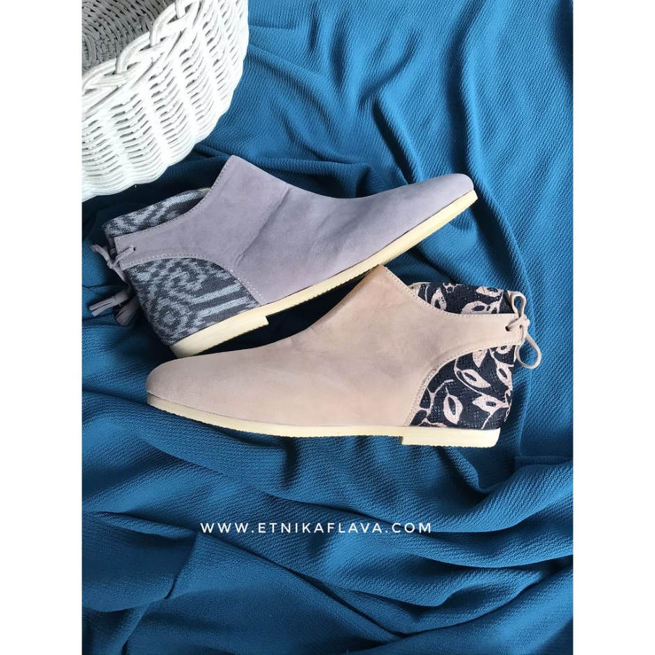 Kartika Grey Boots