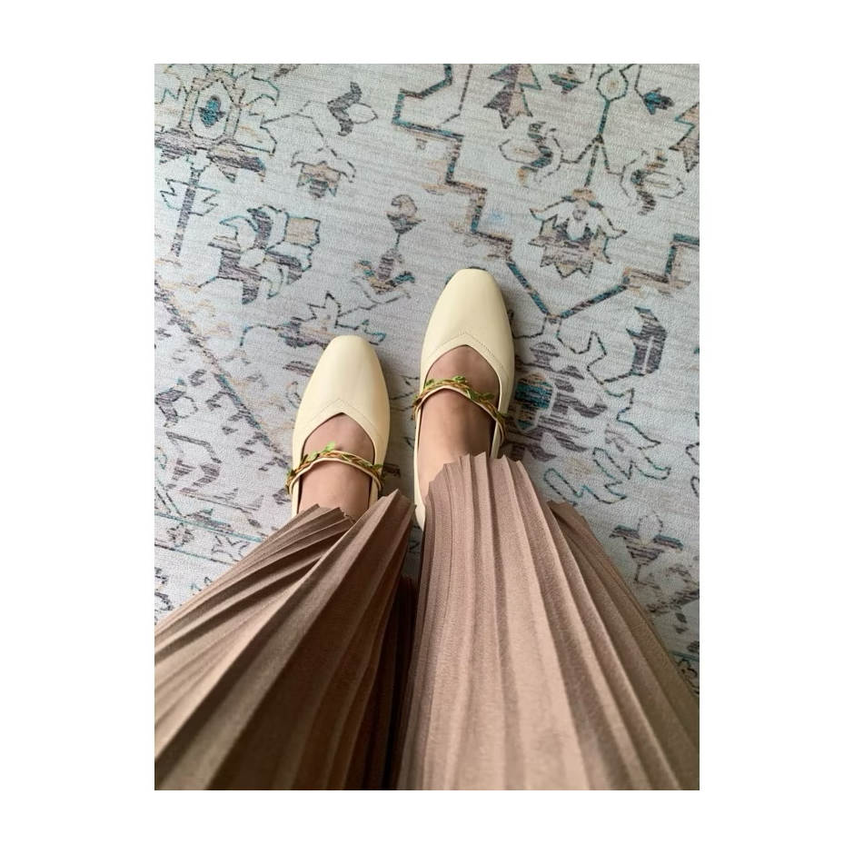 Caldera Almond Flatshoes