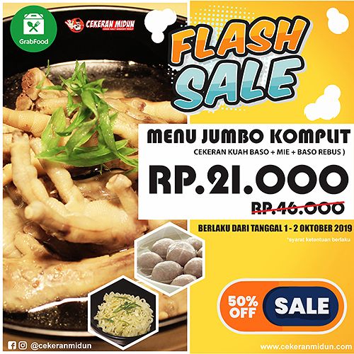 FLASH DEAL GRAB FOOD