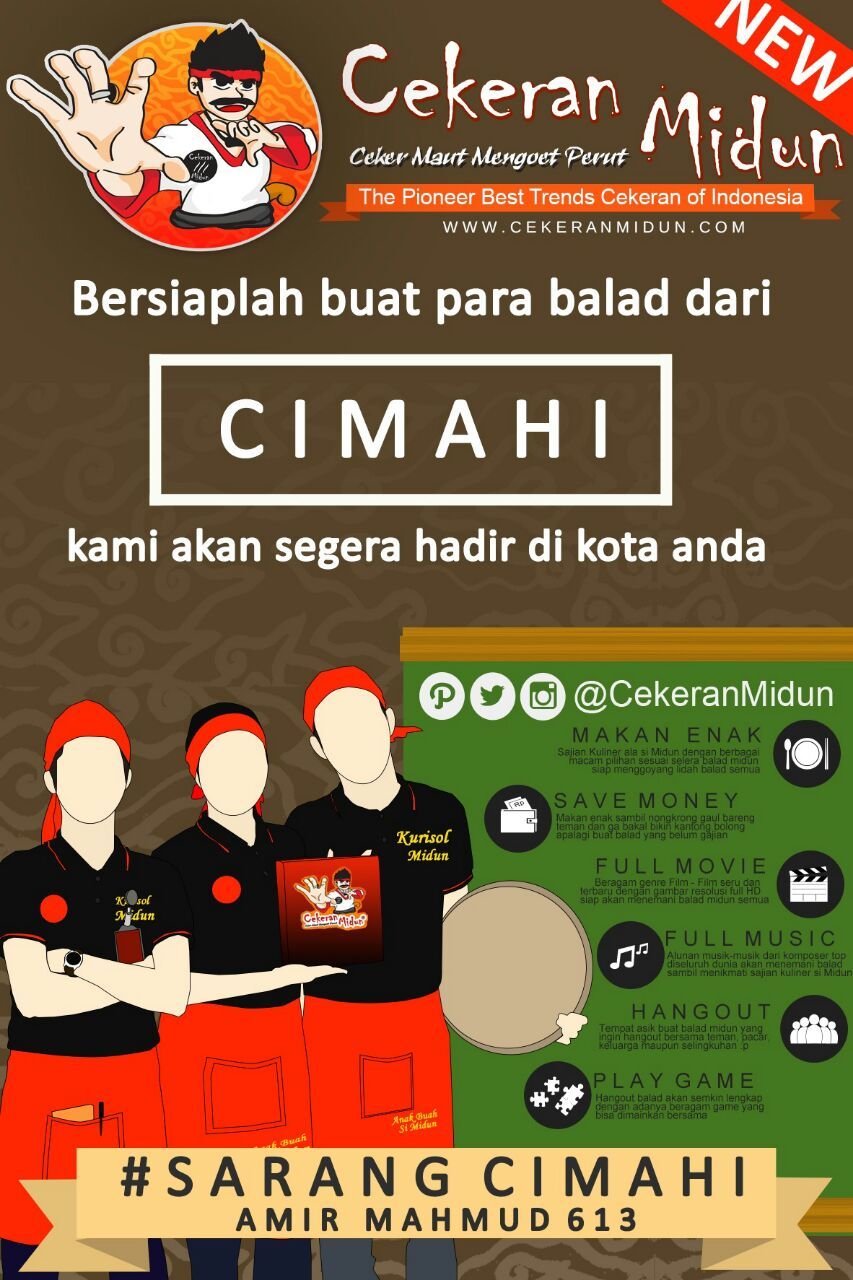 Cekeran Midun Ceker Maut Mengoet Perut