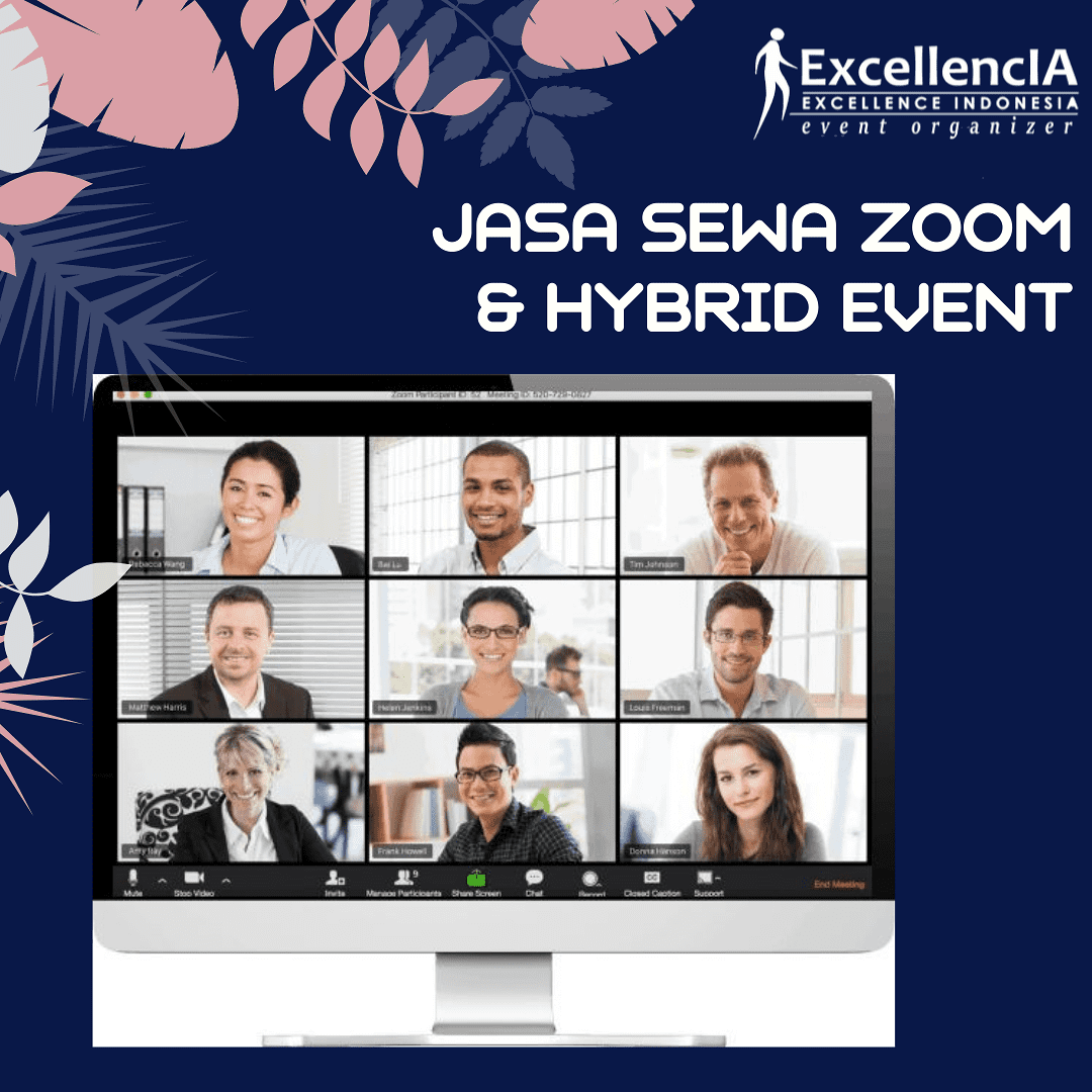 Jasa Sewa Zoom dan Hybrid Event