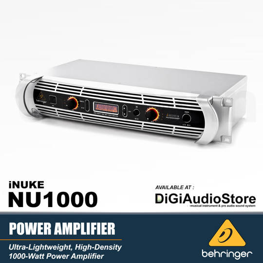 Behringer iNUKE NU1000 1000 Watt Power Amplifier