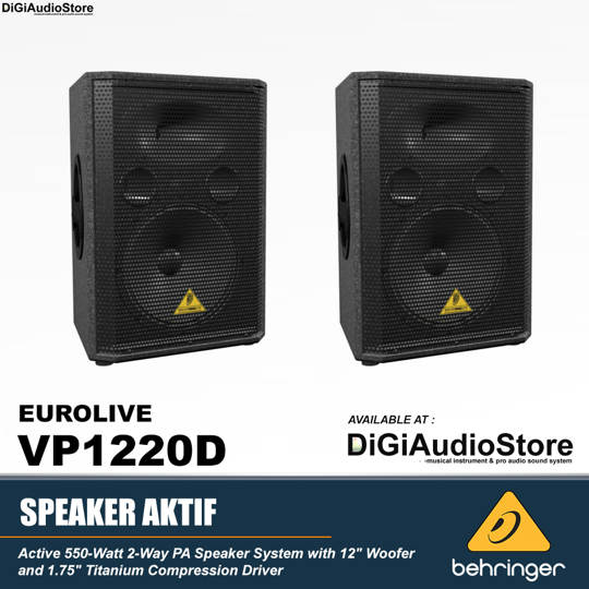 Behringer Eurolive VP1220D Speaker Aktif 12 inch