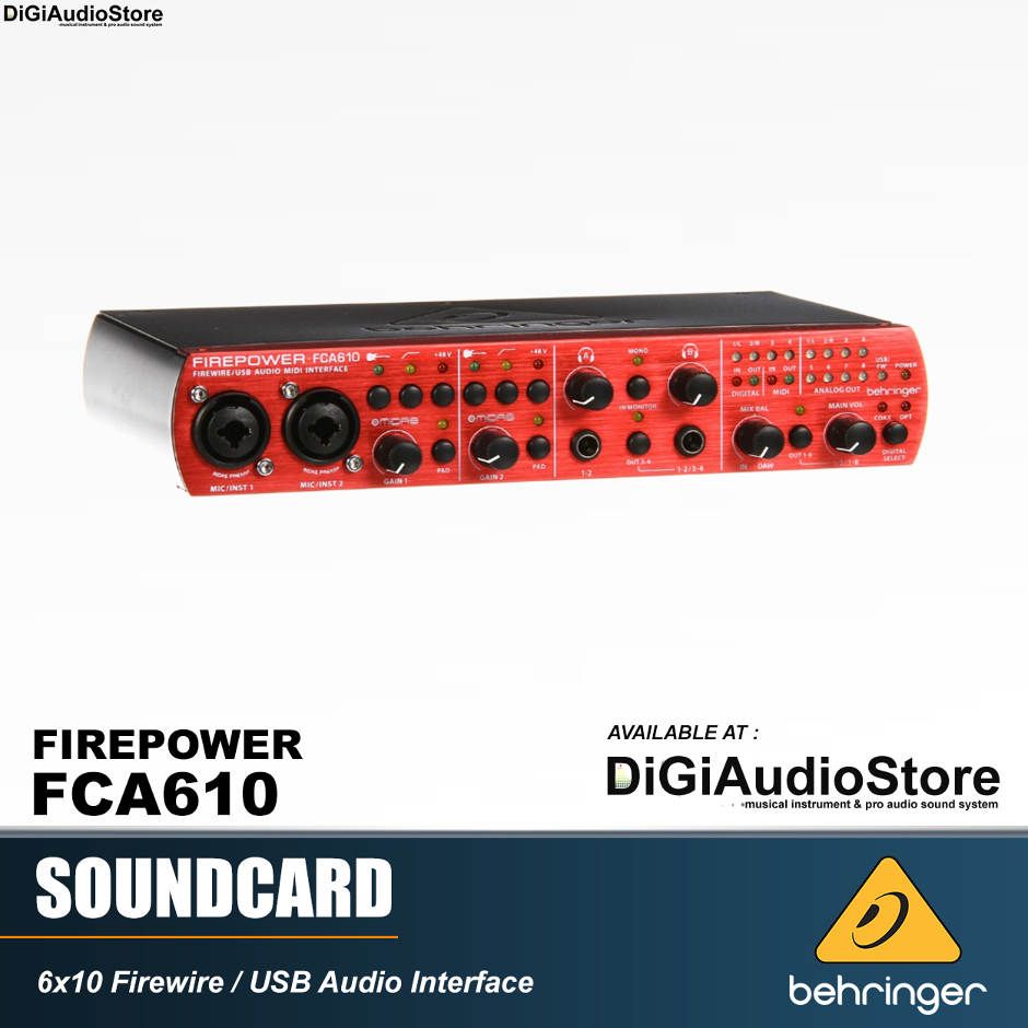 Behringer Soundcard USB / FIrewire Audio