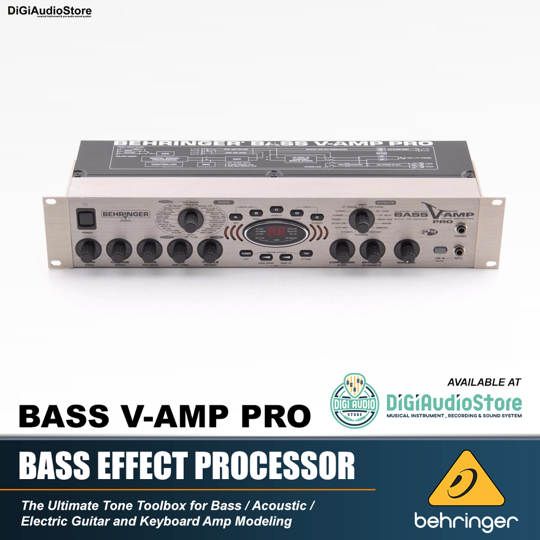 Behringer Bass V-Amp Pro Digital Effect for Bass , Guitar , Keyboard