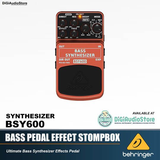 Behringer BSY600 Synthesizer Bass Stompbox