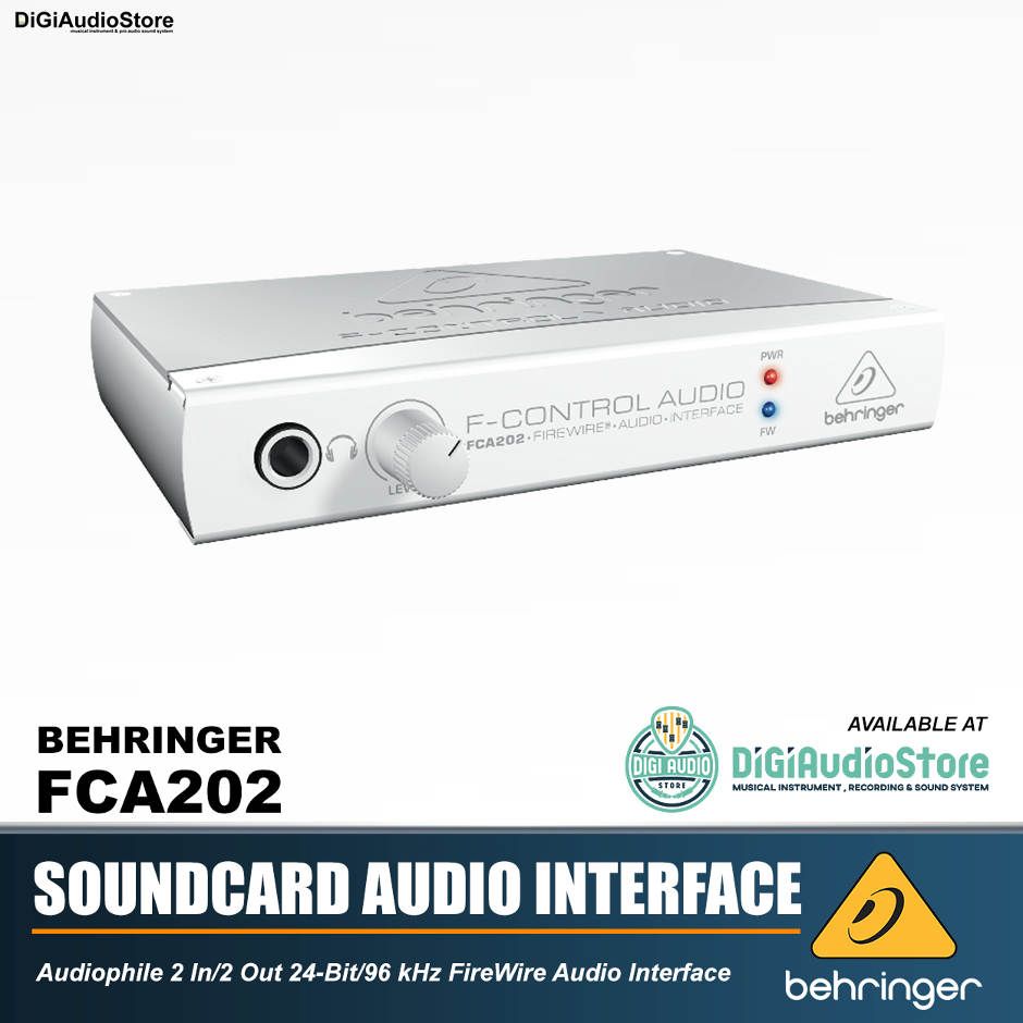 behringer fca202 drivers for mac