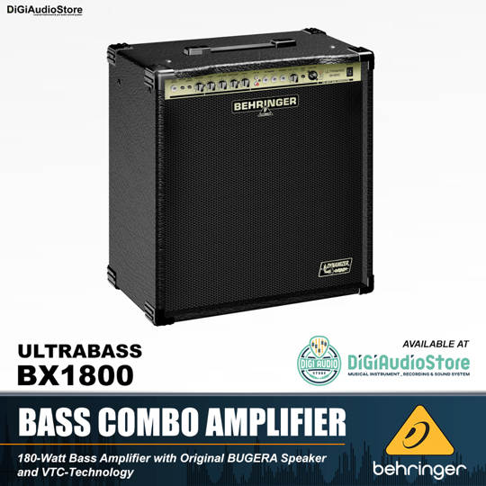 Behringer Ultrabass BX1800 Bass Combo Amplifier