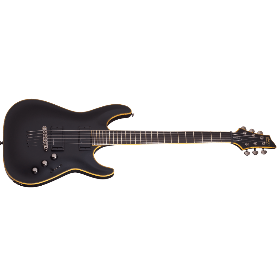 SCHECTER ELECTRIC GUITAR Blackjack ATX C-1 Aged Black Satin (ABSN)