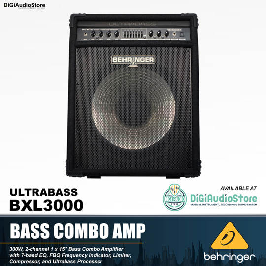 Behringer Ultrabass BXL3000 Bass Combo Amplifier