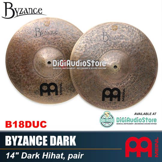 Meinl Cymbal Byzance Dark 14 inch Hihat B14DAH