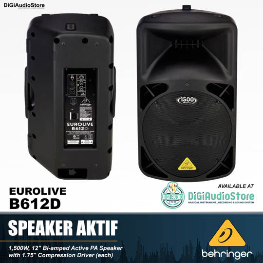 BEHRINGER EUROLIVE B612D Speaker Aktif 12 inch
