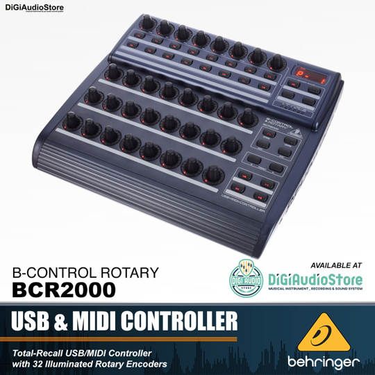 Behringer BCR2000 Midi Controller desk