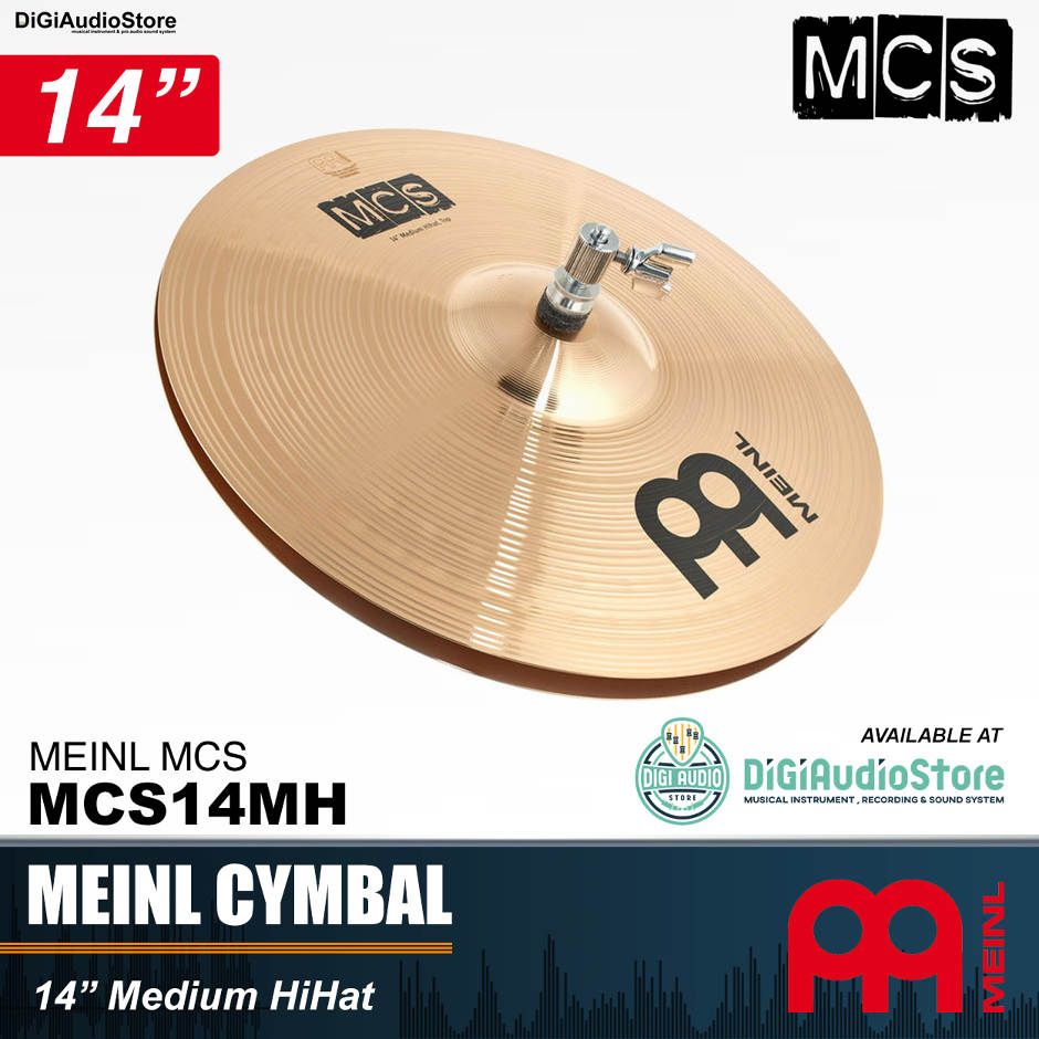 Meinl Cymbal MCS14MH 14 Inch Medium HiHat MCS