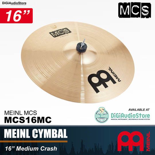MEINL Cymbal MCS16MC 16 inch MEIDUM CRASH MCS