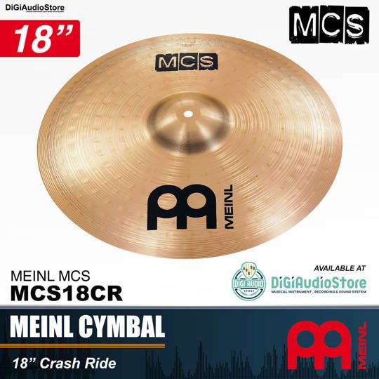 MEINL Cymbal MCS18CR 18 inch CRASH RIDE MCS