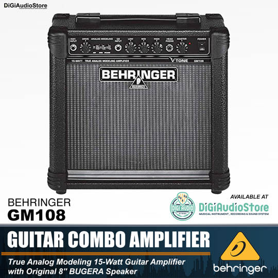 Behringer GM108 15 Watt Guitar Amplifier