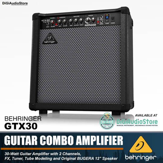 Behringer GTX30 Guitar Amplifier 30 Watt Ampli Gitar BUGERA