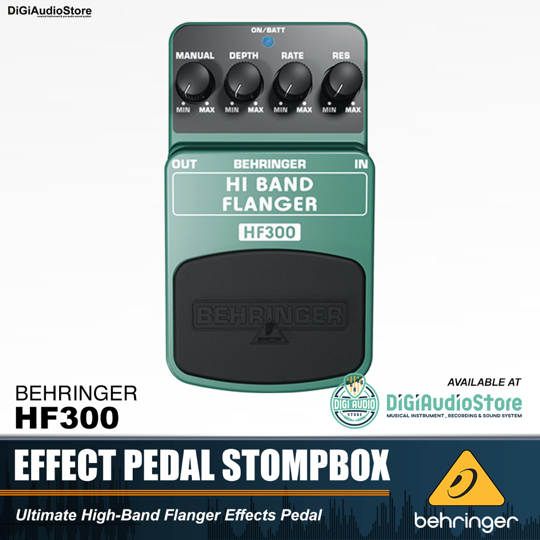 Behringer HF300 Flanger Effect Pedal Stompbox Guitar & Keyboard