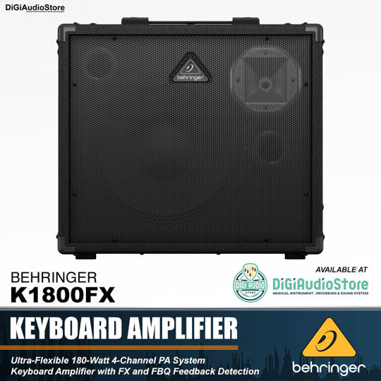 Behringer K1800FX Keyboard Amplifier
