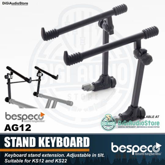 Bespeco AG12 Extention Stand Keyboard untuk bespeco KS12 dan KS22
