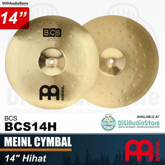 Meinl Cymbal BCS14H Hihat Cymbal 14 inch BCS Series