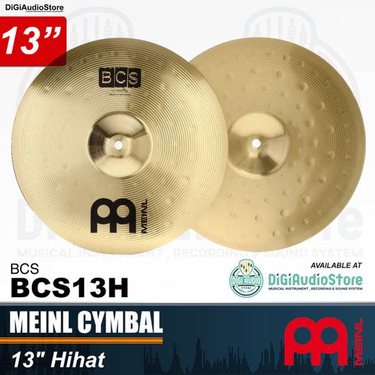 Meinl Cymbal BCS13H Hihat Cymbal 13 inch BCS Series