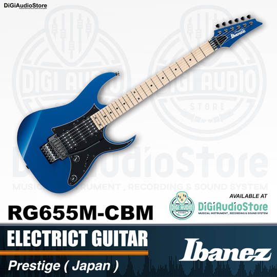 Ibanez RG655M-CBM Prestige Japan Guitar Electric - Cobalt Blue Metallic