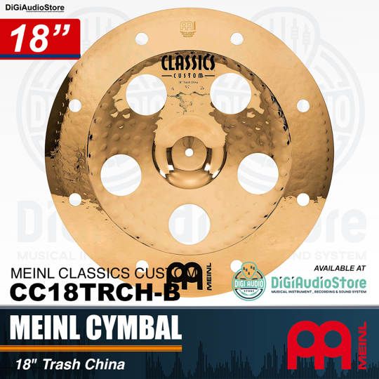 Meinl CC18TRCH-B 18 inch Trash China Classics Custom Cymbal